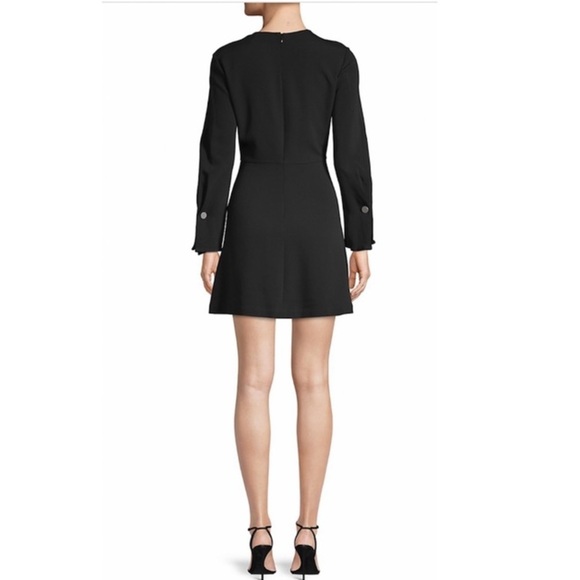 ALC Benett Dress in Black. - Picture 6 of 9